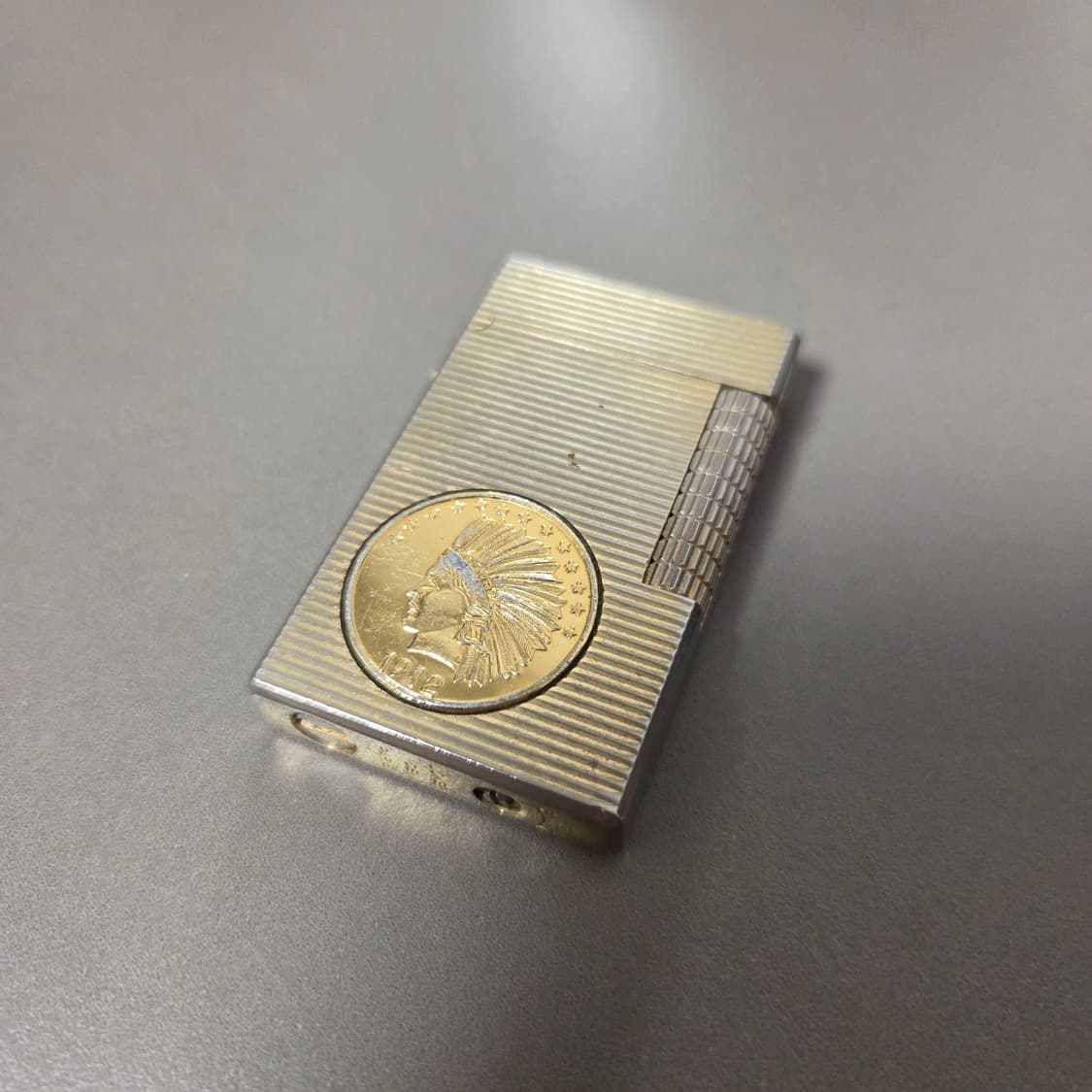 1912년 미국 인디언 헤드 주화 빈티지 라이터 상품이미지2