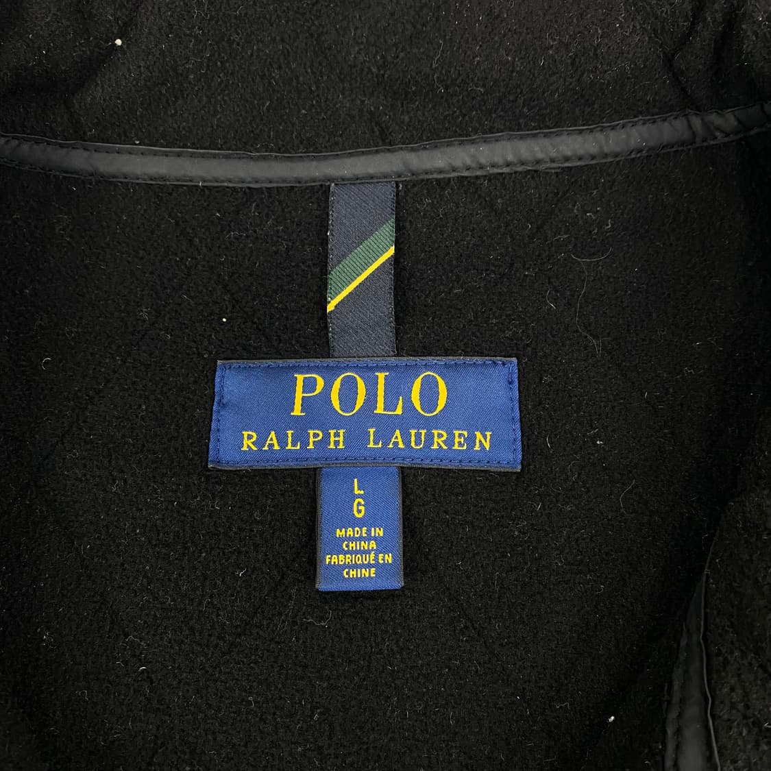 폴로 신형 블랙 포켓 퀼팅 자켓 (100) 상품이미지9