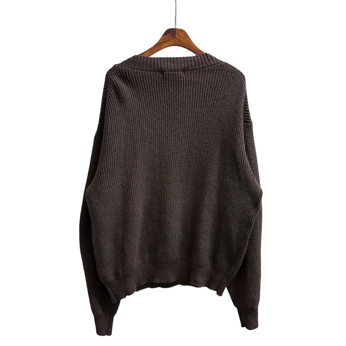 [L] 새상품 택 메종미네드 브이넥 니트 상품이미지4