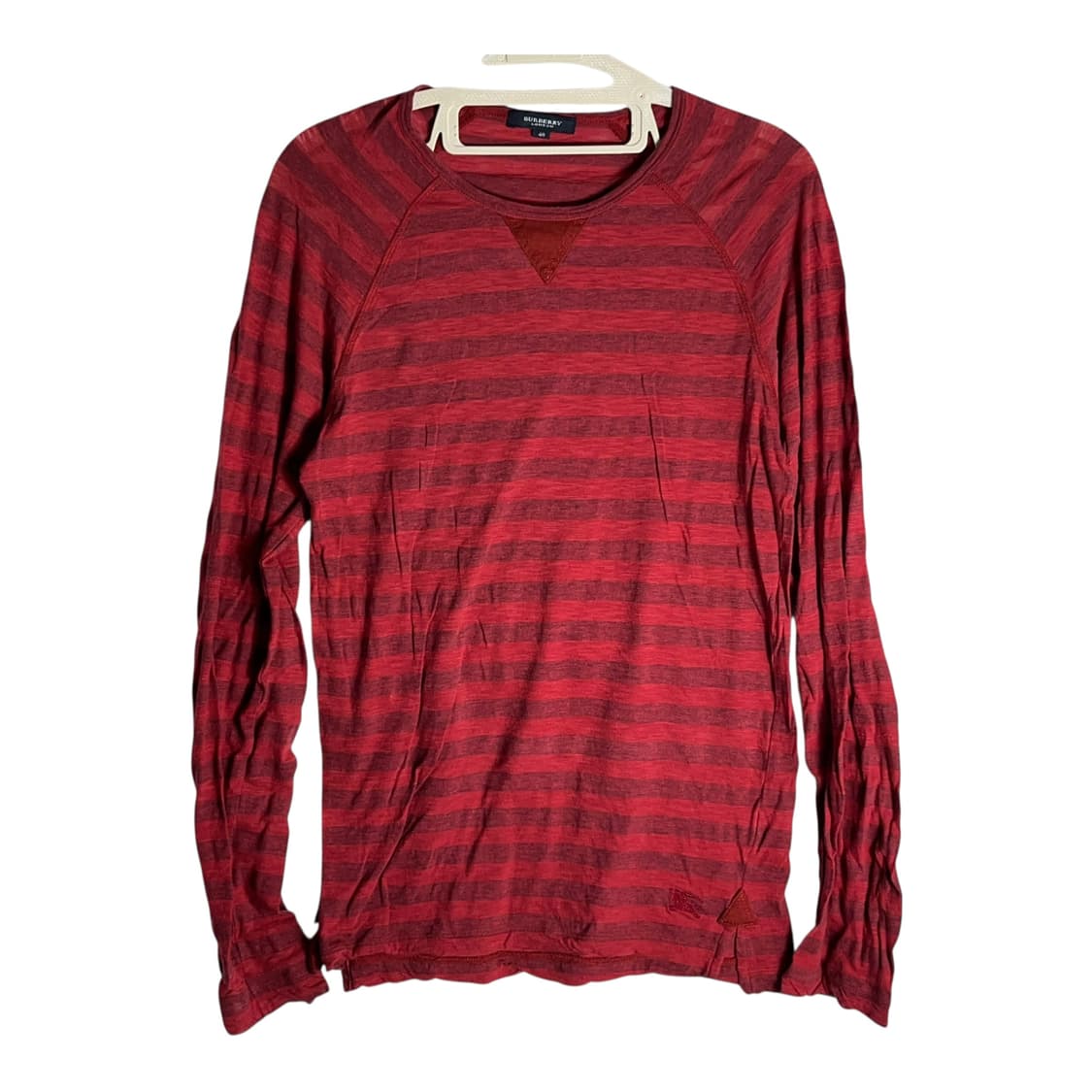 [Burberry] 버버리 런던 레드 스트라이프 래글런 롱슬리브 상품이미지1