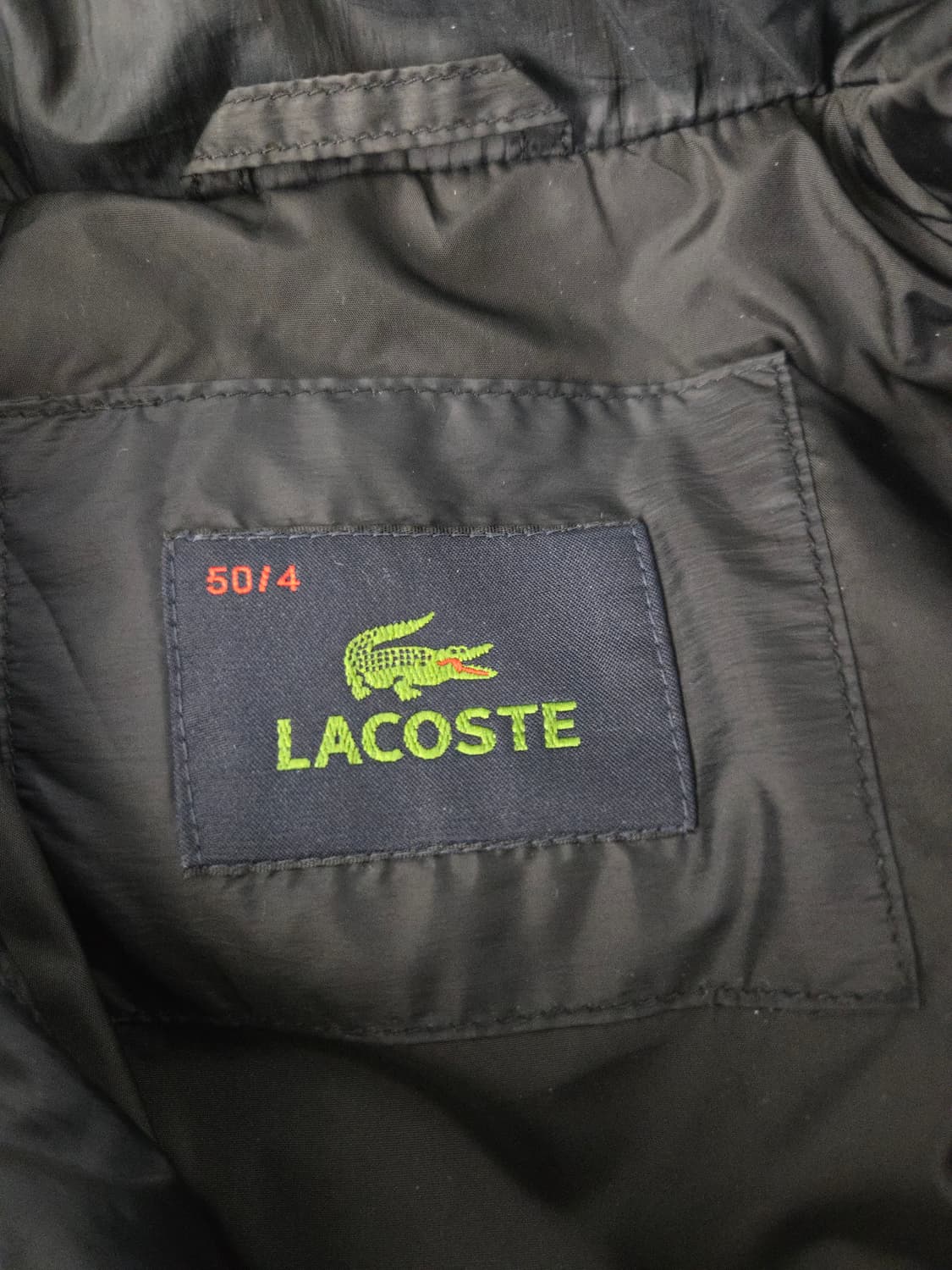 LACOSTE 라코스테 덕다운 숏패딩 블루종 상품이미지8
