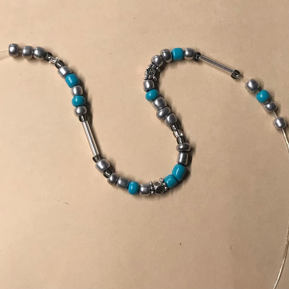 빈티지 비즈 팔찌 상품이미지2