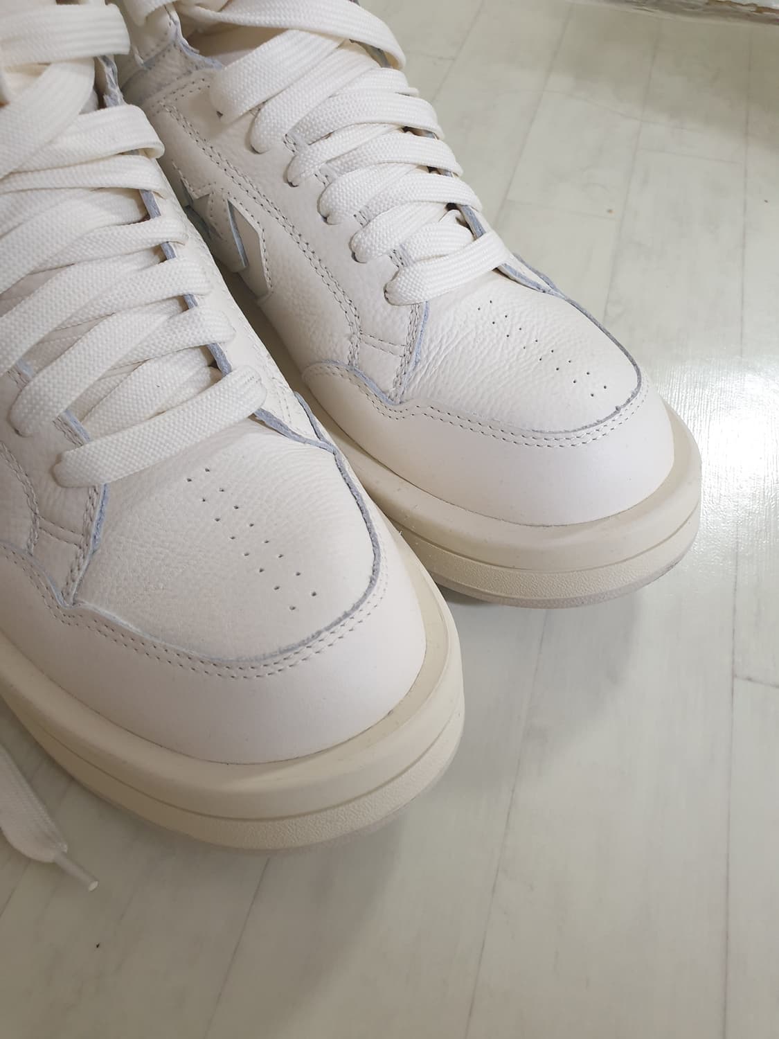 릭오웬스 컨버스 터보 웨폰 에그렛 다크쉐도우 하이탑 43.5 상품이미지2