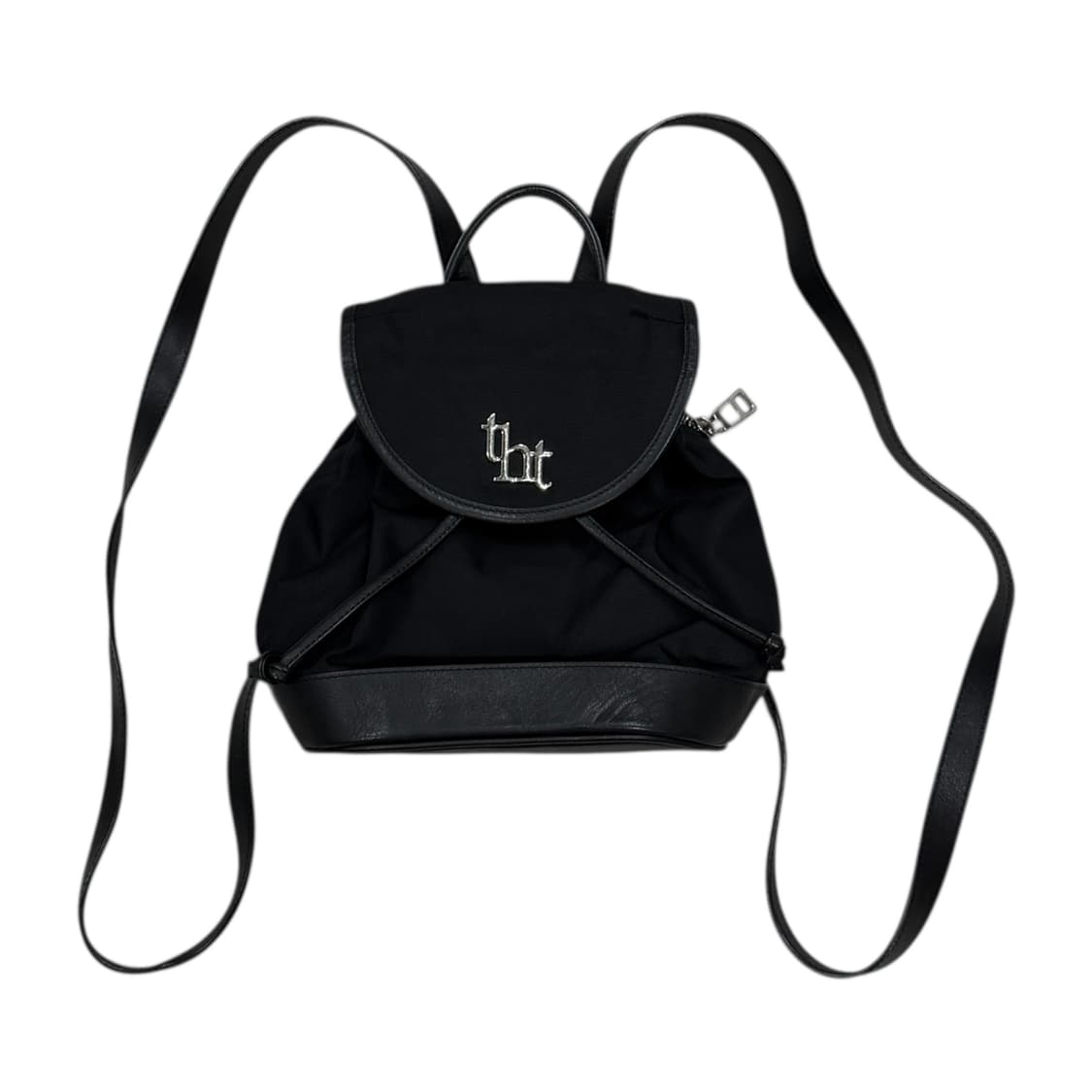 쓰리타임즈 아콘 미니백팩 가방 블랙 상품이미지1