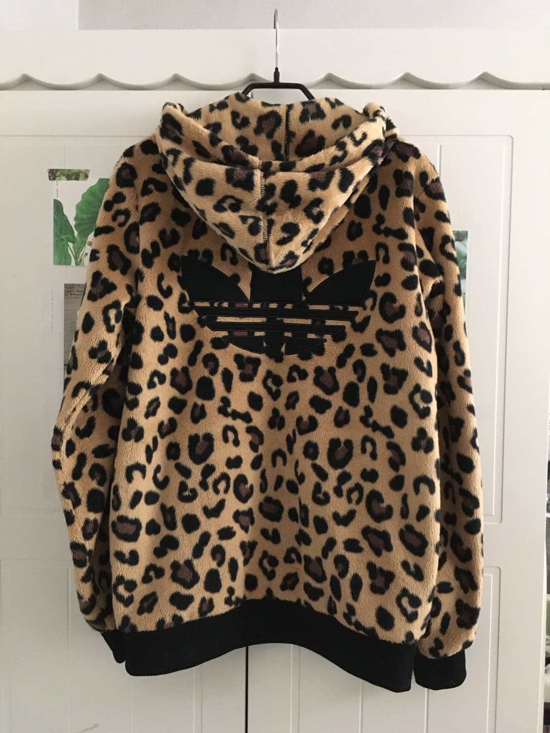 아디다스 희귀 쉐르파 파이어버드 호피 후리스 집업 히메갸루 대장템 상품이미지4