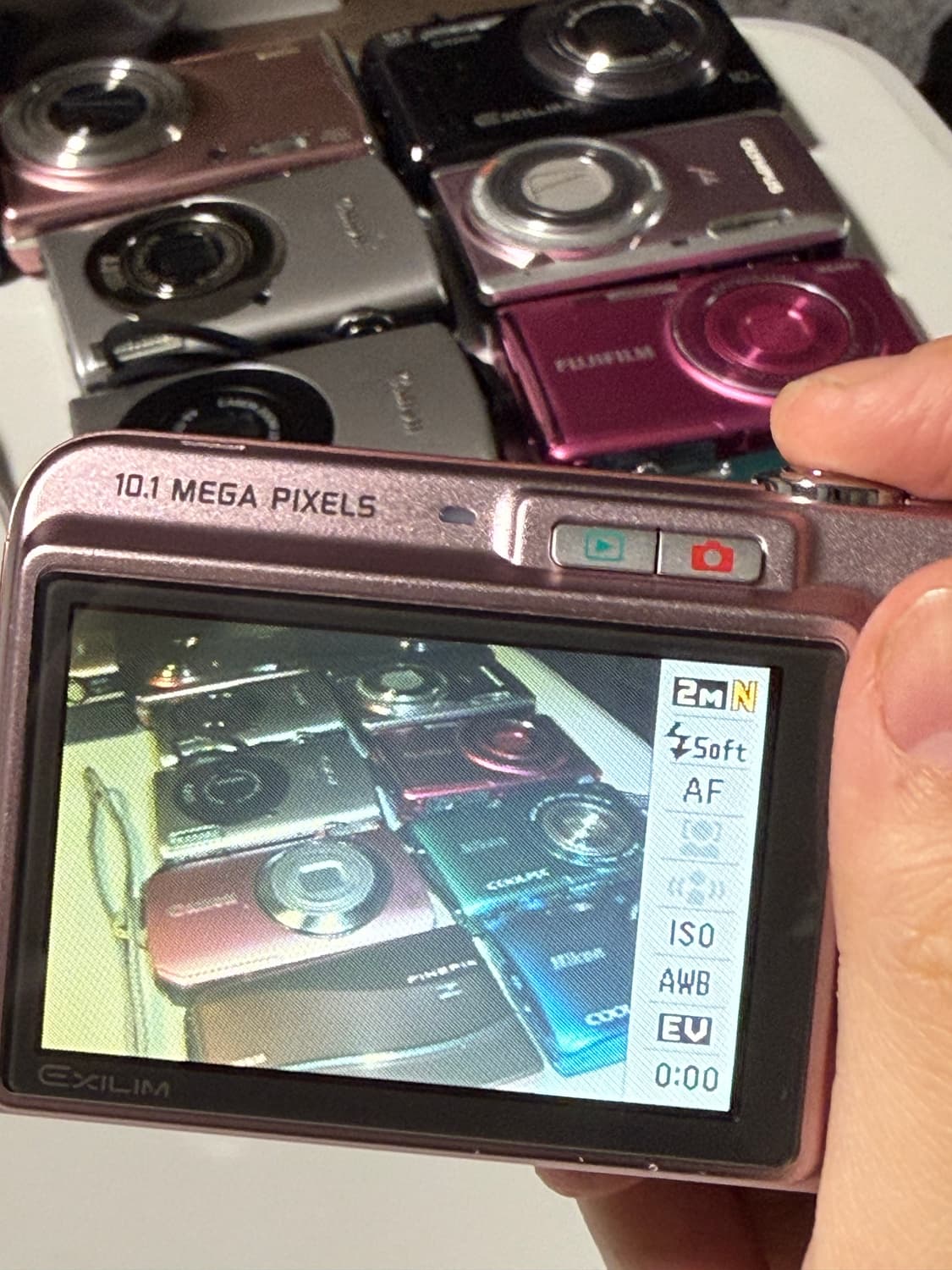 르세라핌 은채 디카 카시오 엑슬림 ex-z1080 작례o 상품이미지9