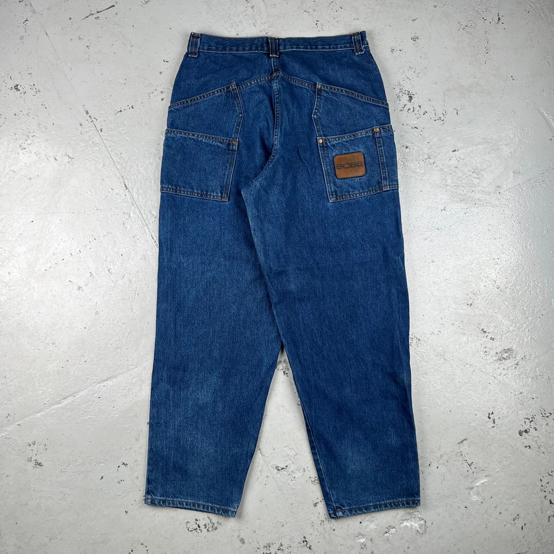 빈티지 Boss Jeans 더블 로고 데님 팬츠 상품이미지3