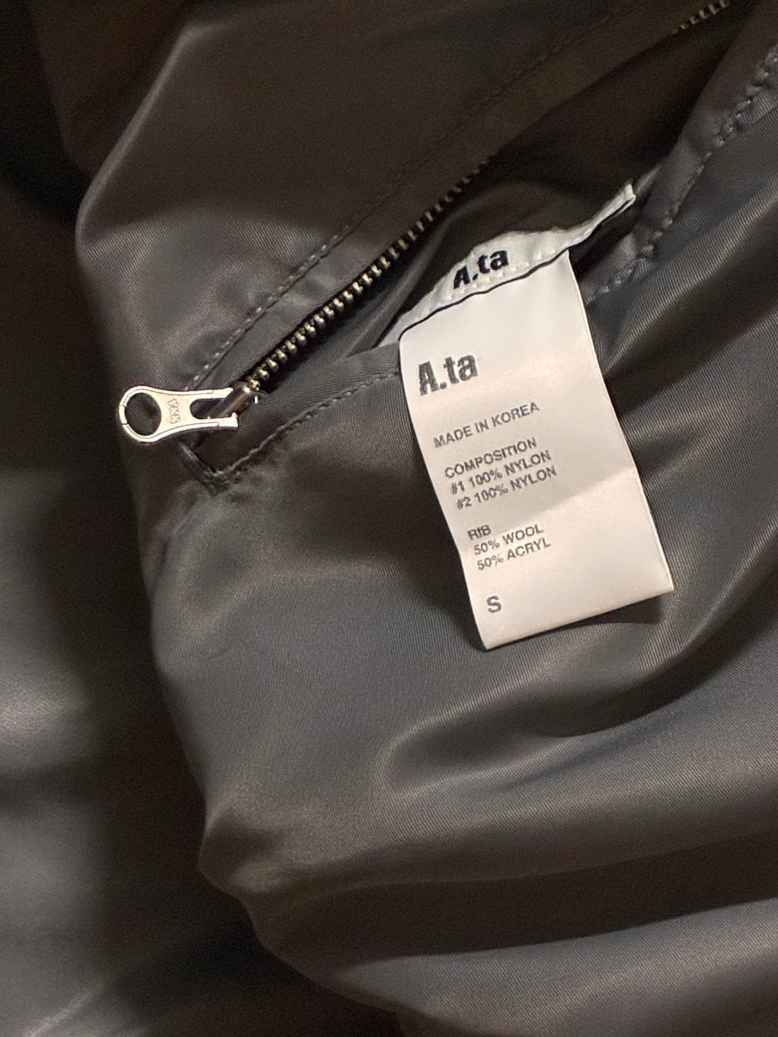 A.ta 리버시블 ma-1 S 상품이미지5