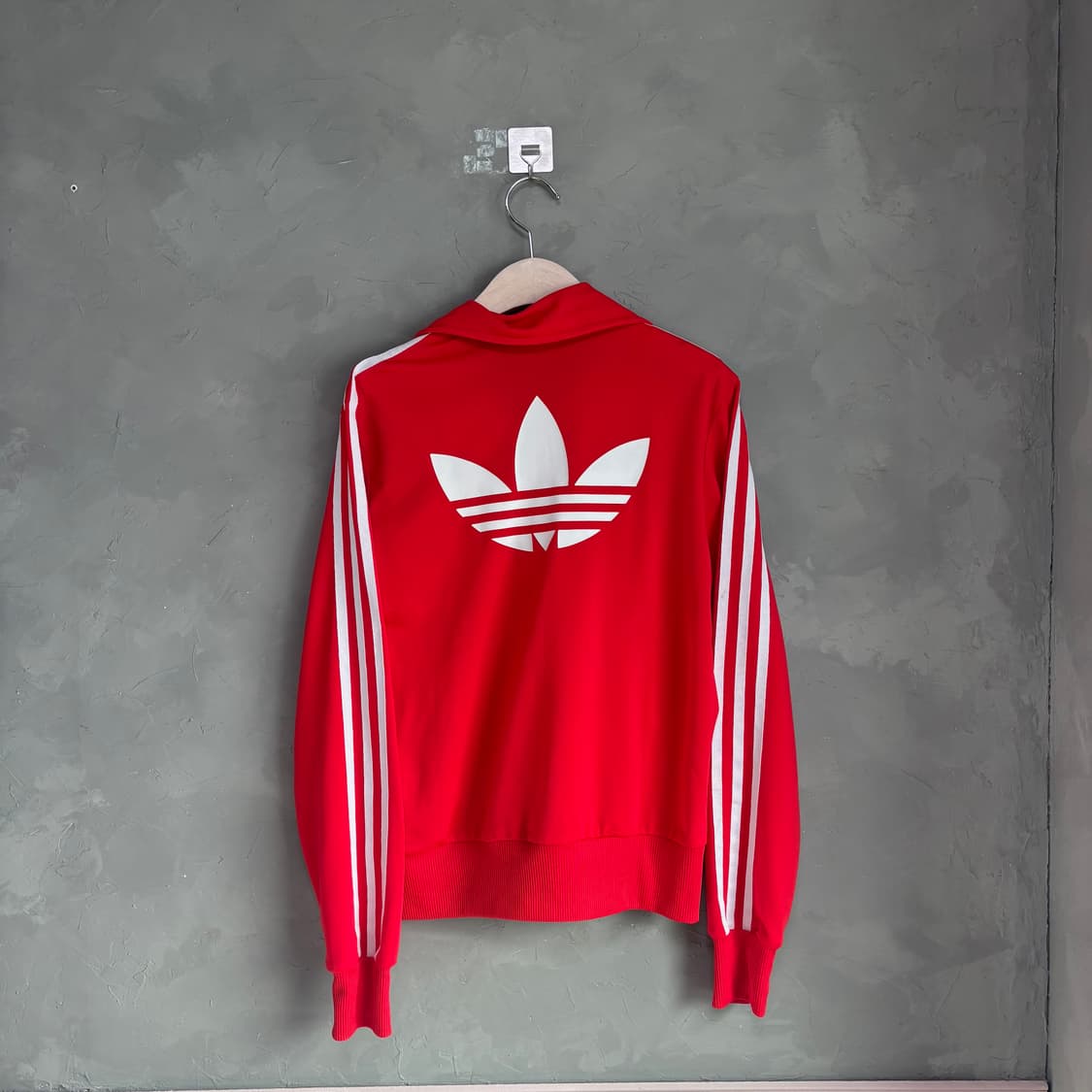 아디다스 파이어버드 백로고 져지 트랙탑 빨강 상품이미지4