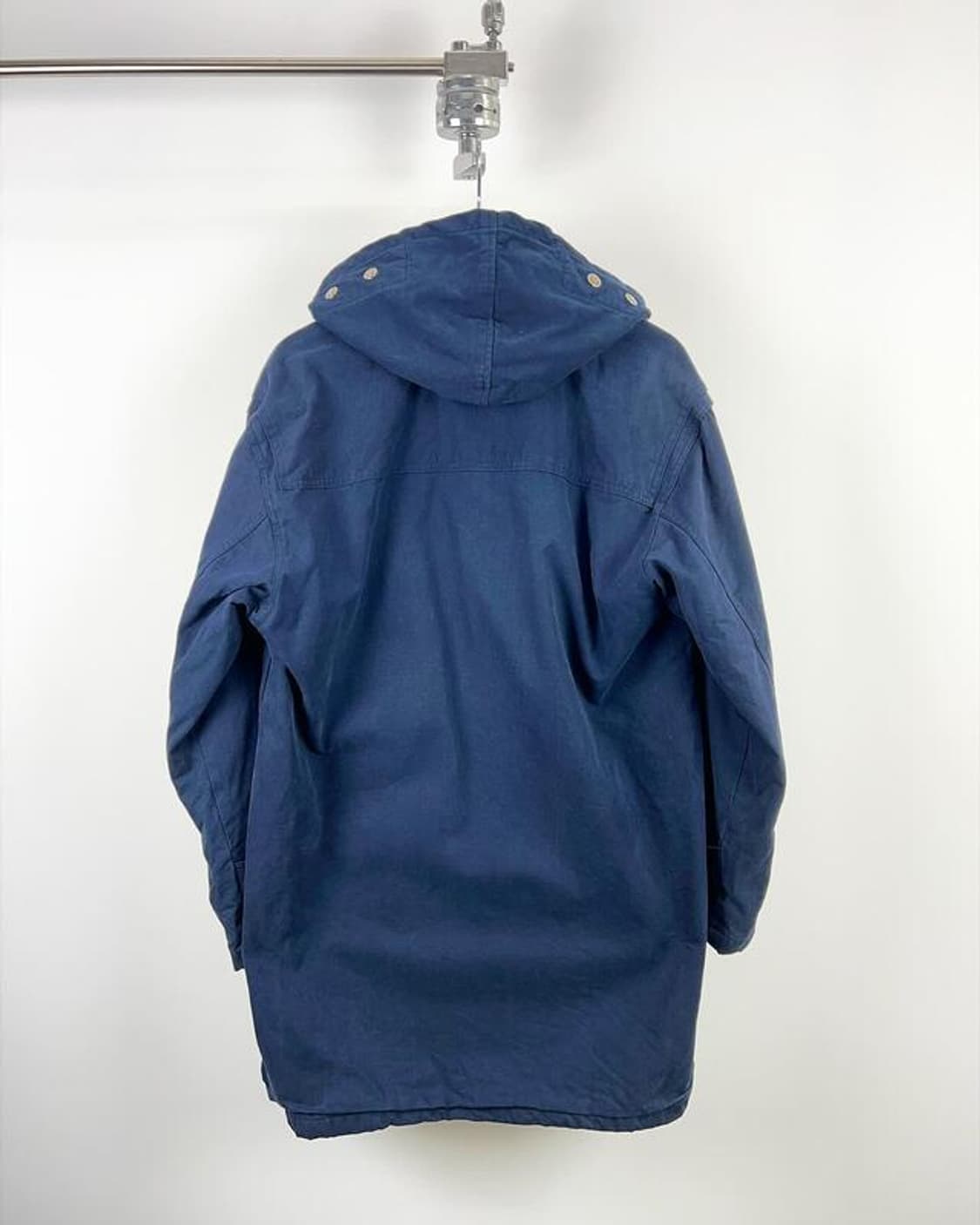 폴로 랄프로렌 네이비 포니로고 코튼 더플 코트. 상품이미지5