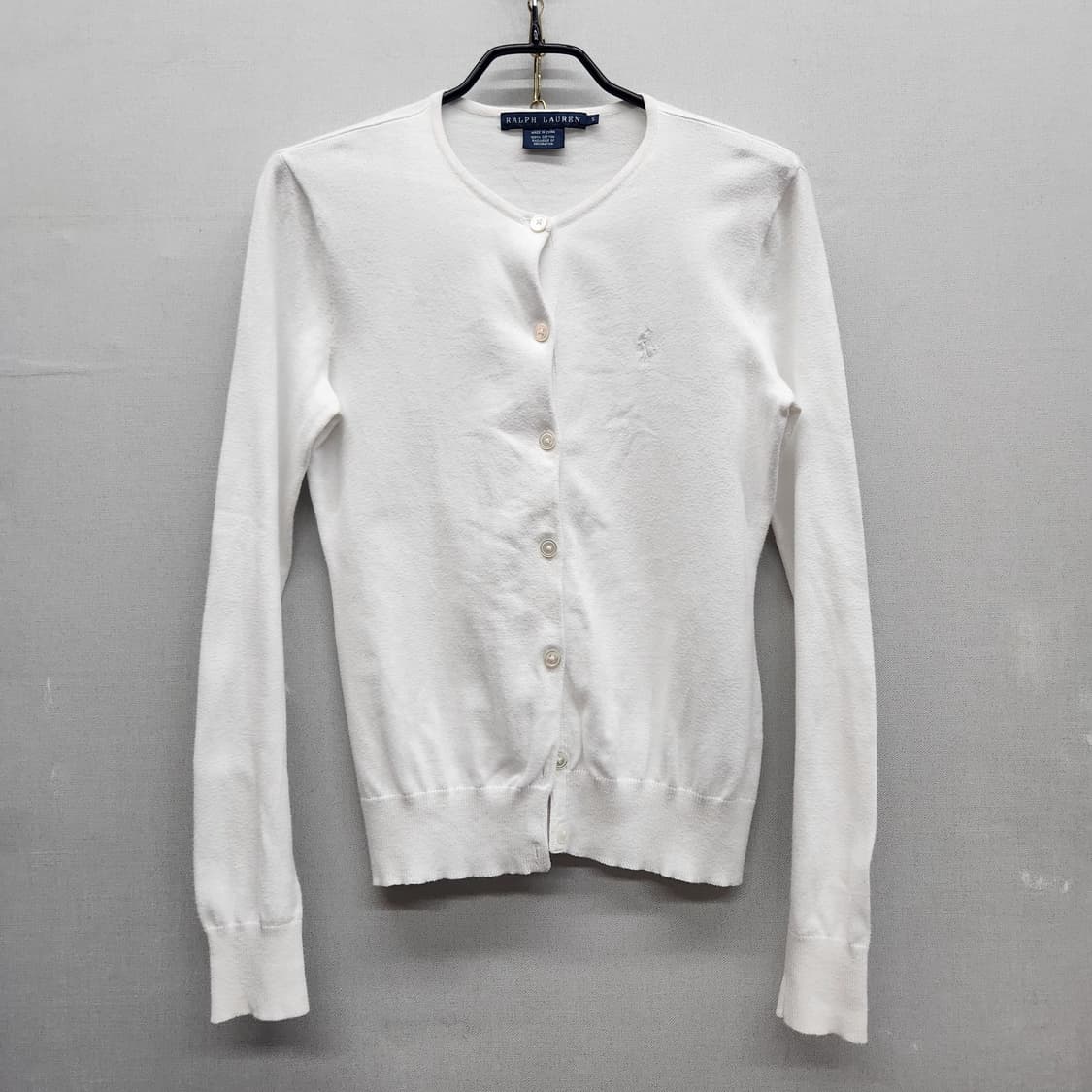 폴로 랄프로렌 로고 코튼 가디건 S(S) 상품이미지1