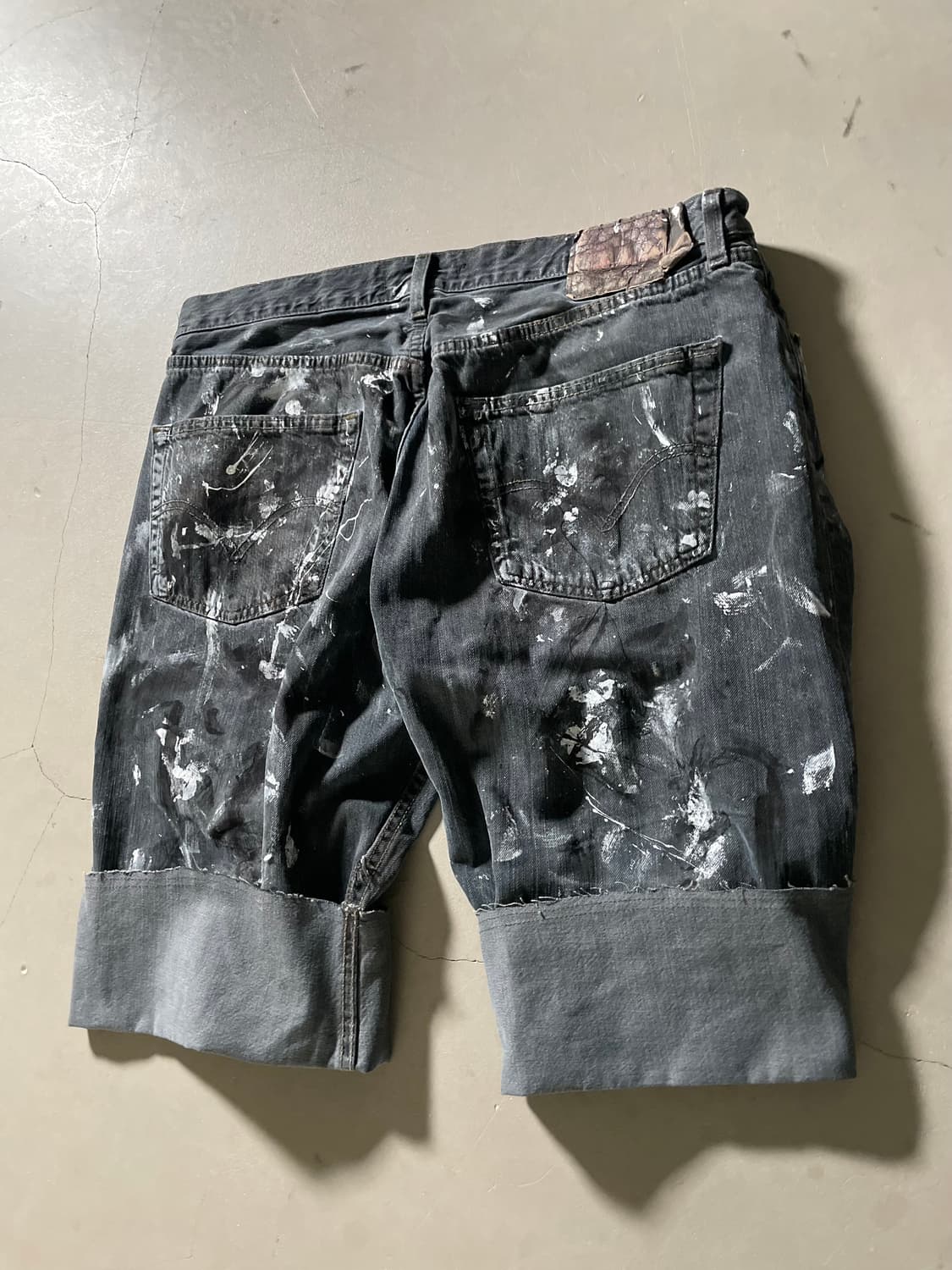 H•C Custom  (Levi’s 501  Paint denim) 상품이미지4