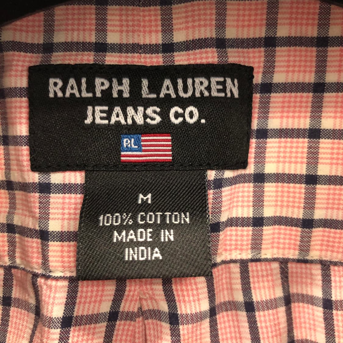 폴로 랄프로렌 성조기 체크셔츠 105 상품이미지5