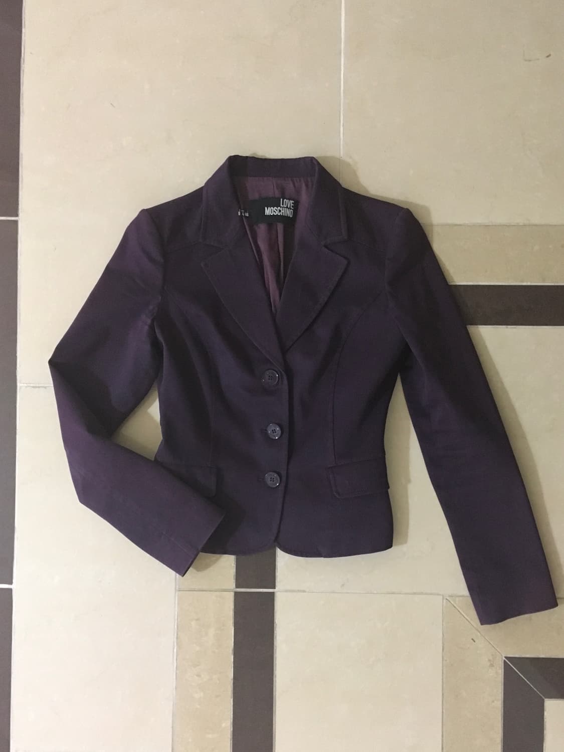 Love Moschino Tailored Cropped Jacket 상품이미지1