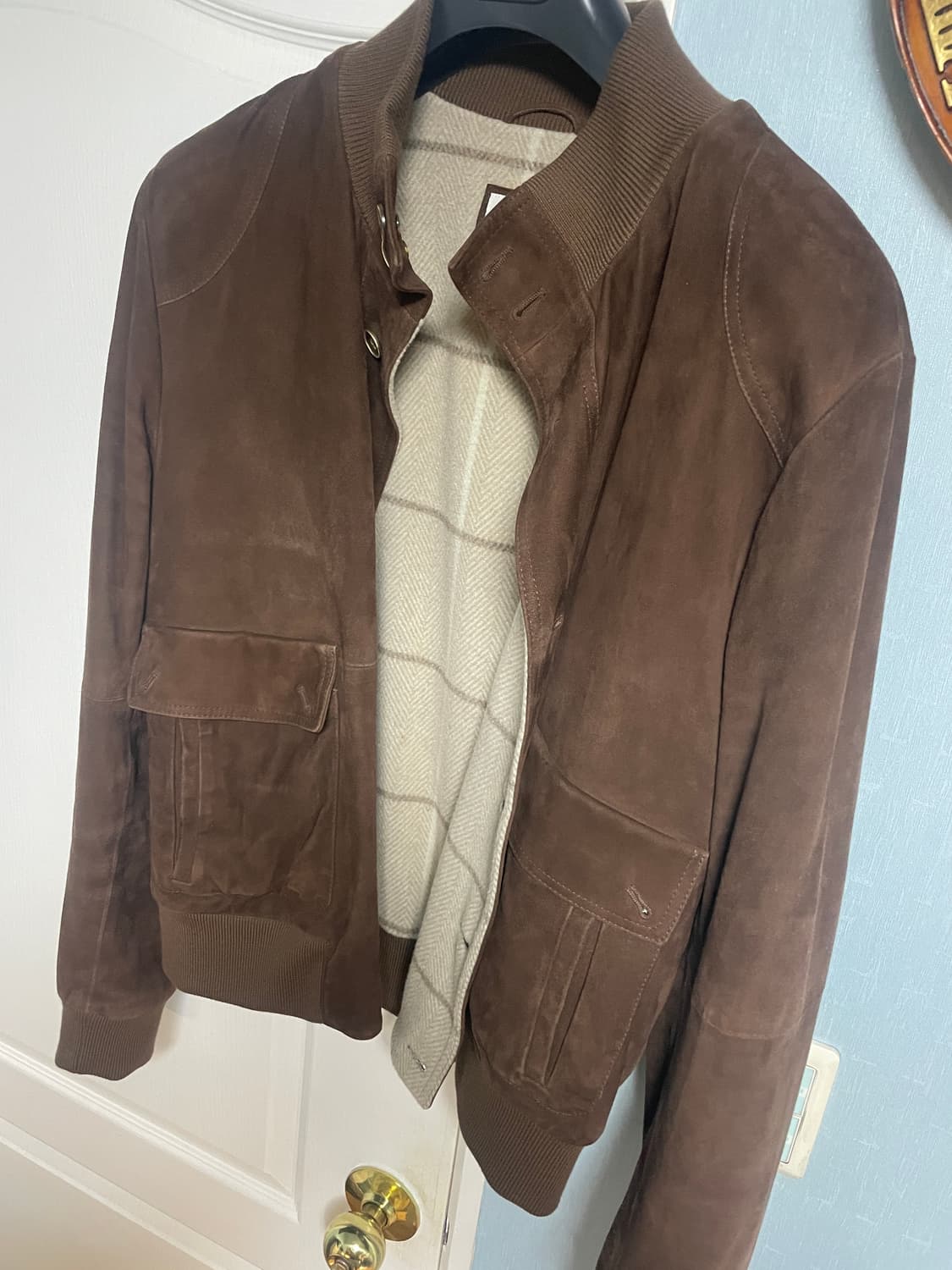 emmeti 엠메티 다크브라운 스웨이드 자켓 상품이미지3