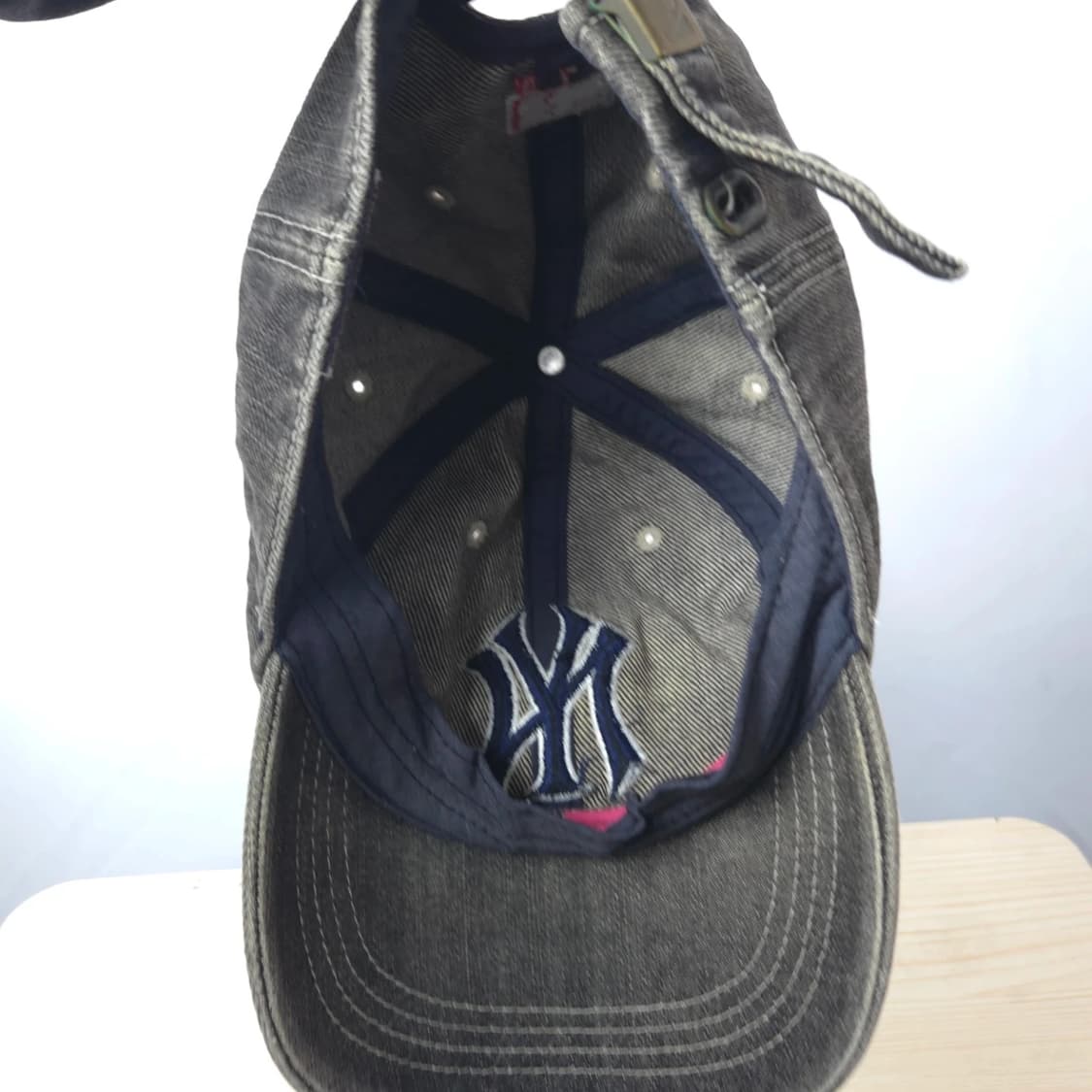 여 프리 MLB 워싱 데님 볼캡 모자 상품이미지7