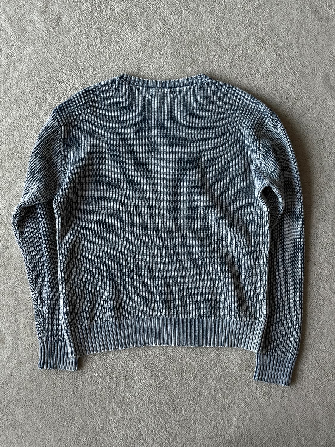 NAVY JEANS 워시드 니트 상품이미지4