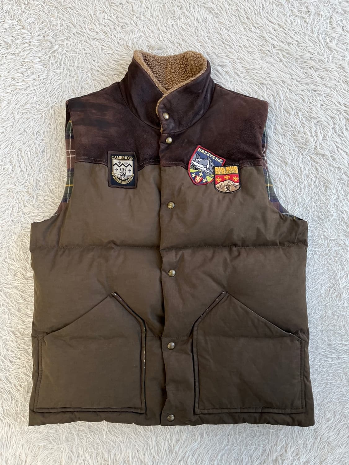 헤지스 덕다운 패딩 조끼/#121 상품이미지1