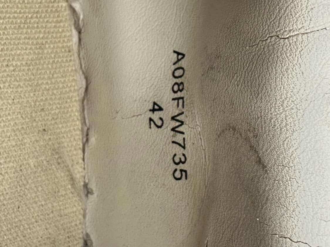 미하라 야스히로 블레이키 스니커즈 블랙 42 / 270 상품이미지8