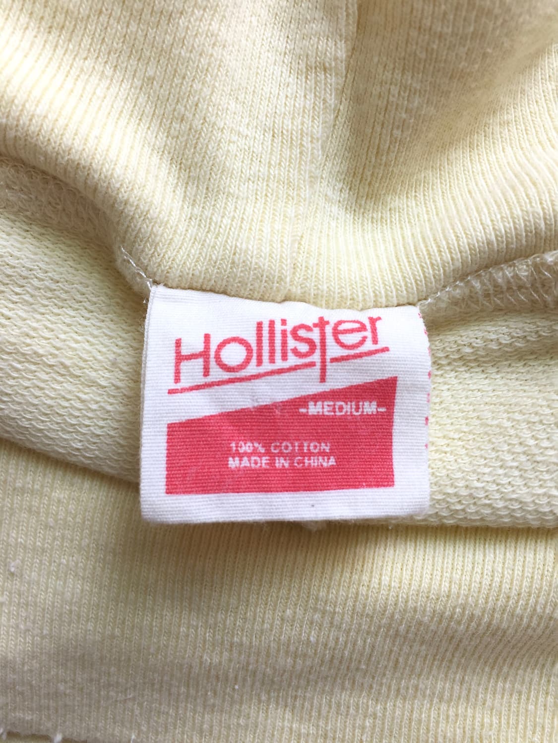 Hollister Soft Yellow Training Pants 상품이미지8