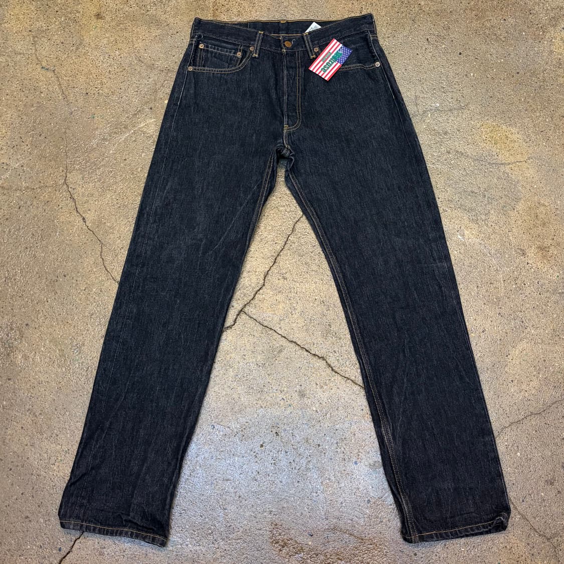 미국 빈티지 리바이스 501xx 블랙진 청바지 상품이미지1