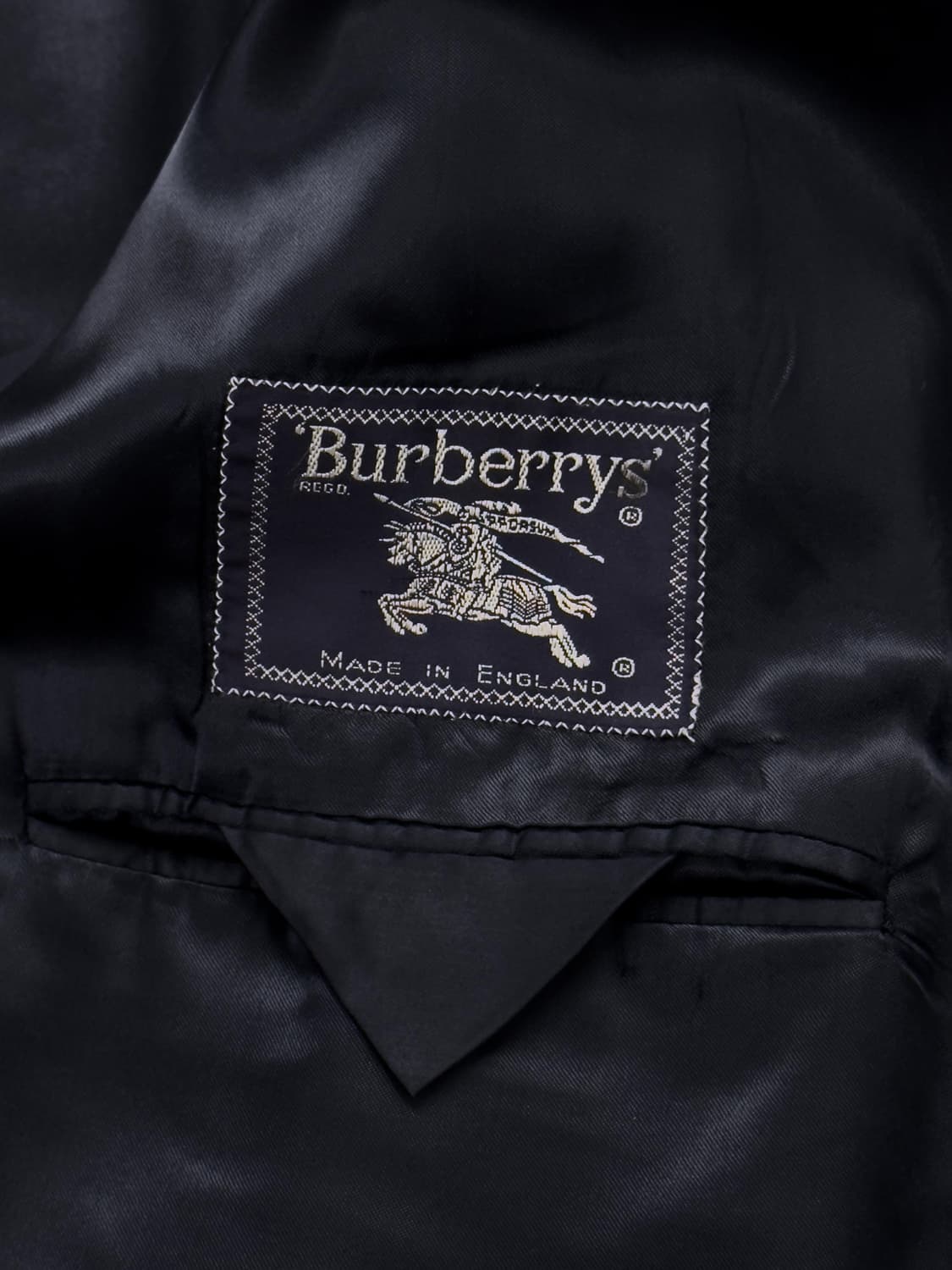 올드 버버리 더블 헤링본 코트 상품이미지7