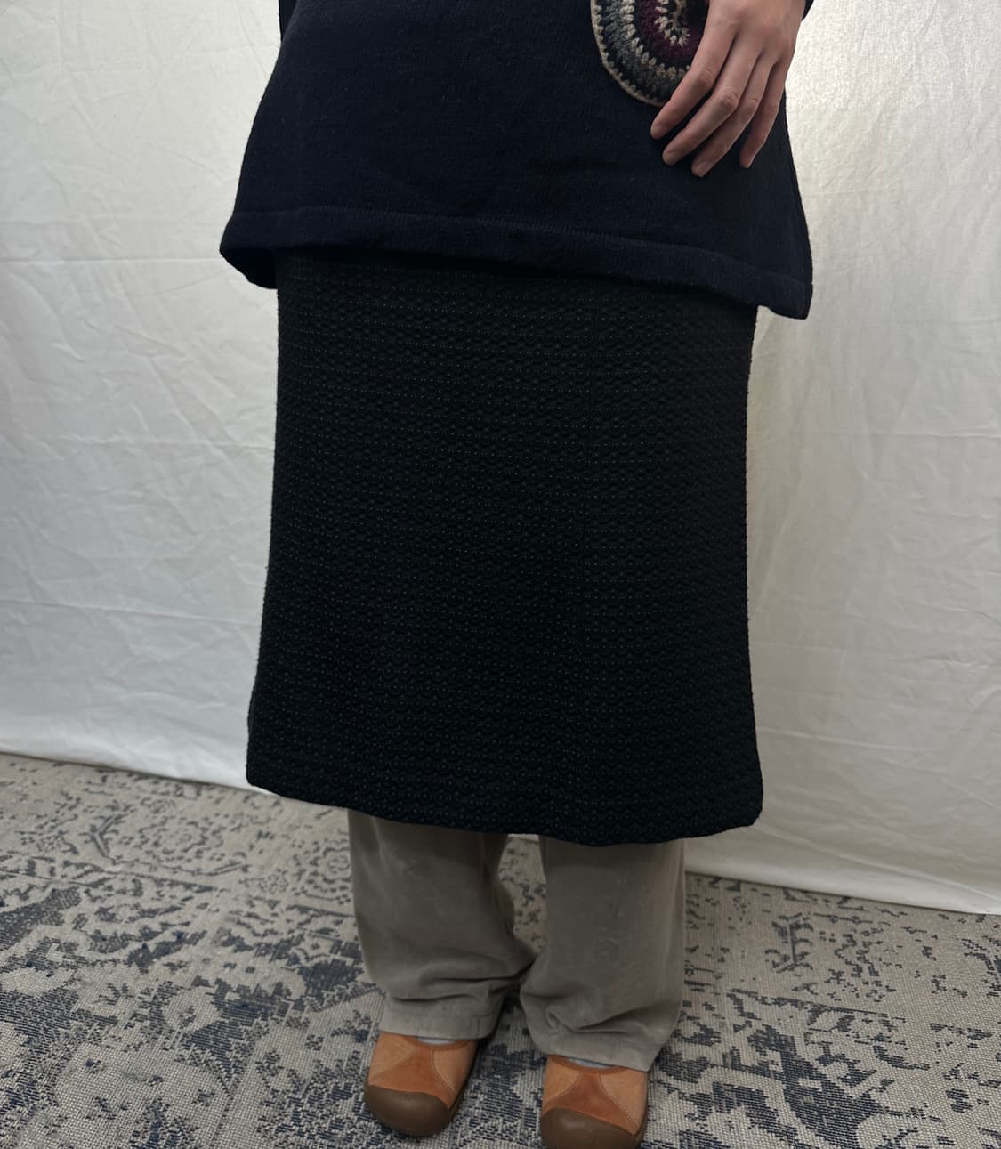 ville dazur jacquard skirt 상품이미지2