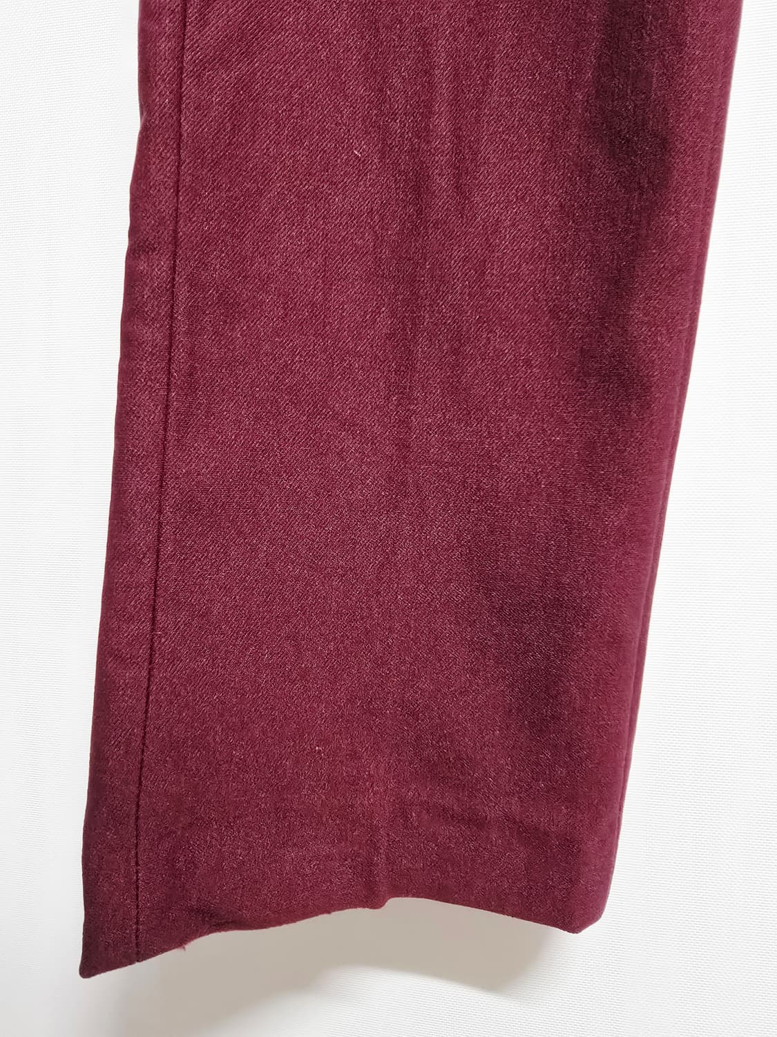 와이드앵글 버건디 남성 바지 슬랙스32 상품이미지3