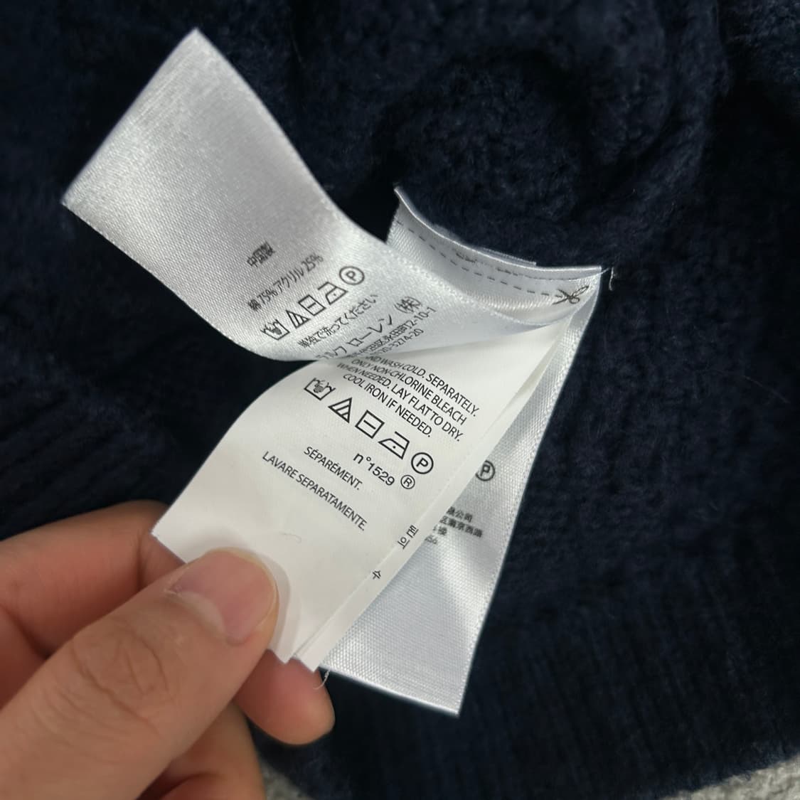 폴로 니트원피스  상품이미지3