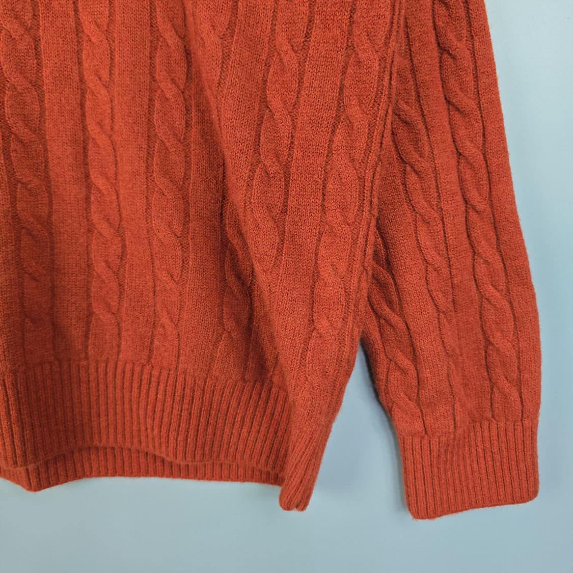 브룩스브라더스 케이블 울니트 XXL 상품이미지3