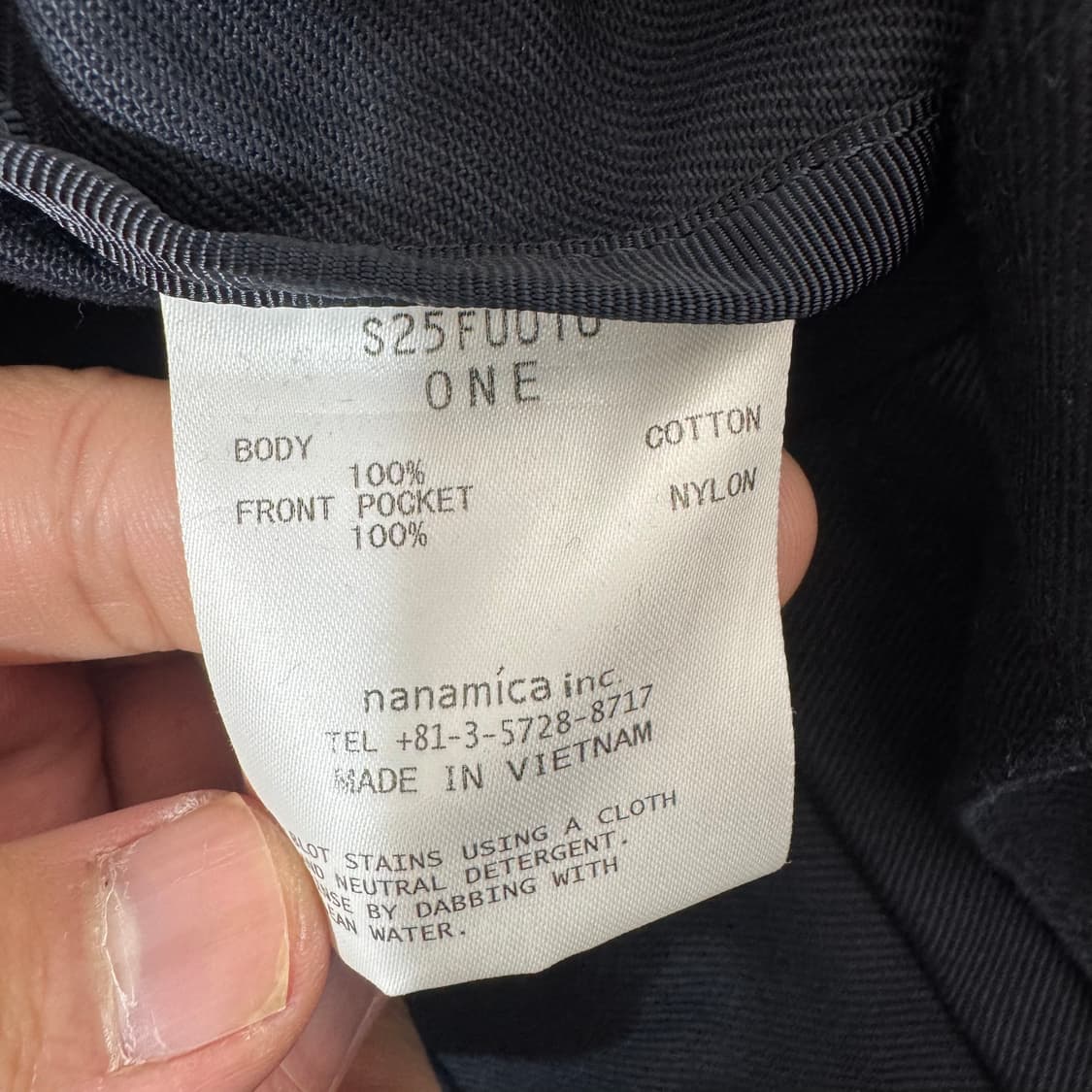 나나미카 숄더 백 블랙 ( OS/OLD-8257 ) 상품이미지5