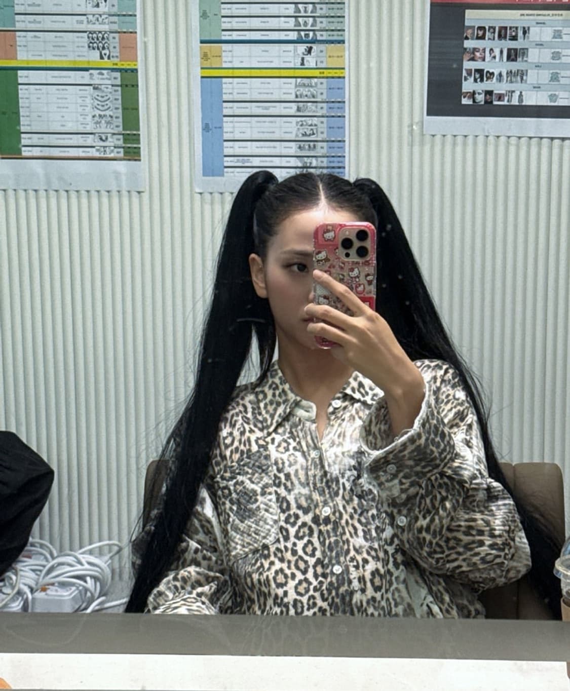 L) R13 알써티 슈레디드 레오파드 셔츠  상품이미지6
