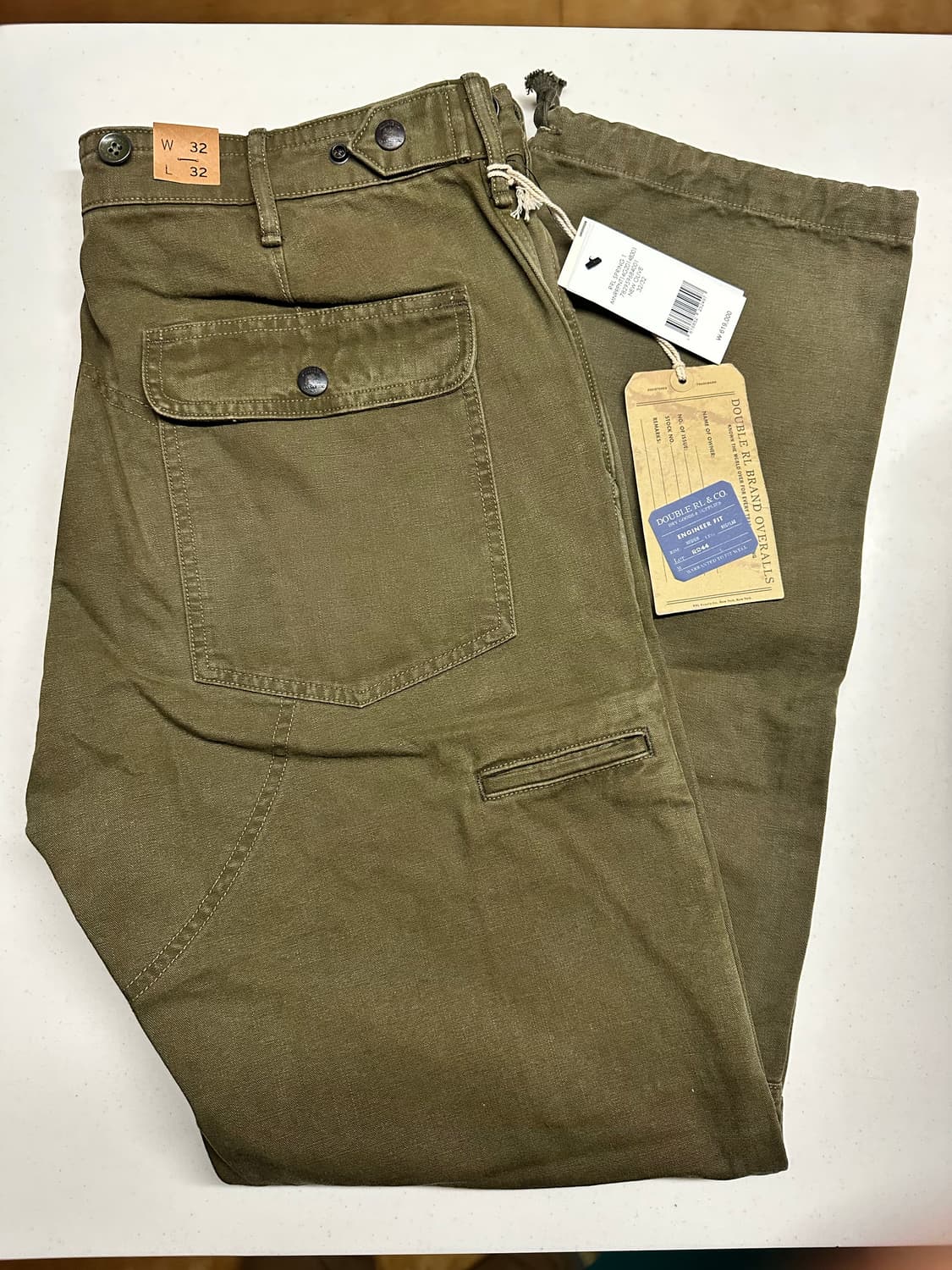 더블알엘 엔지니어핏 캔버스팬츠 상품이미지6