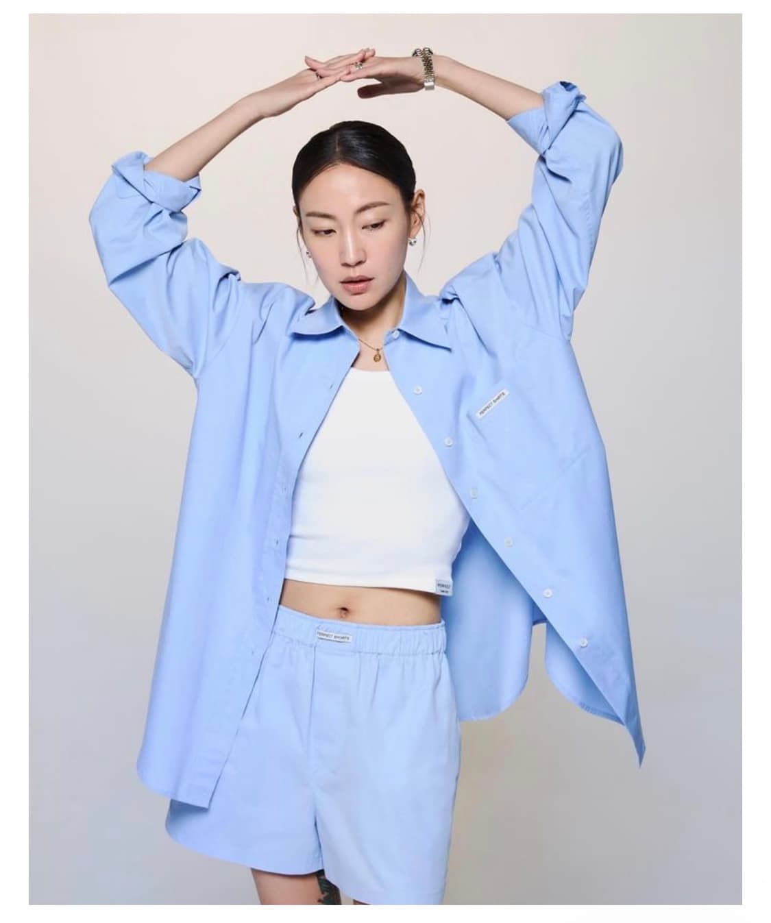 데일리패션뉴스x마이홈식 콜라보 PERFECT Shirts 상품이미지1