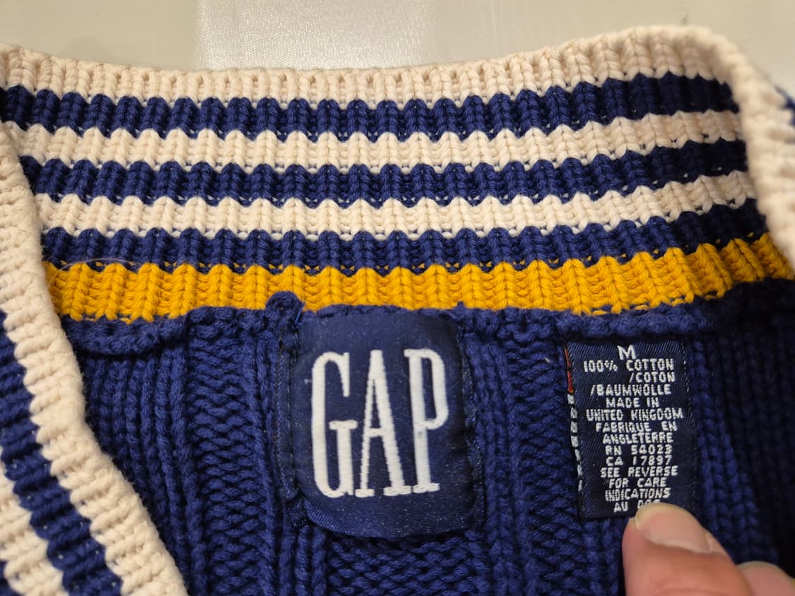 90s GAP 크리켓 니트 상품이미지7
