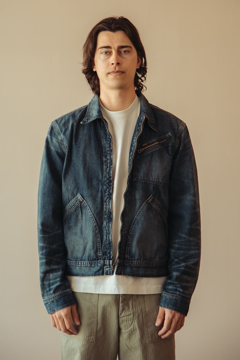 RRL 레이튼 데님 자켓 (M) 상품이미지5