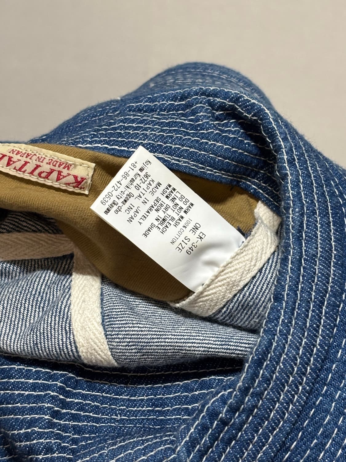 kapital 캐피탈 노인과바다 버킷햇 상품이미지5