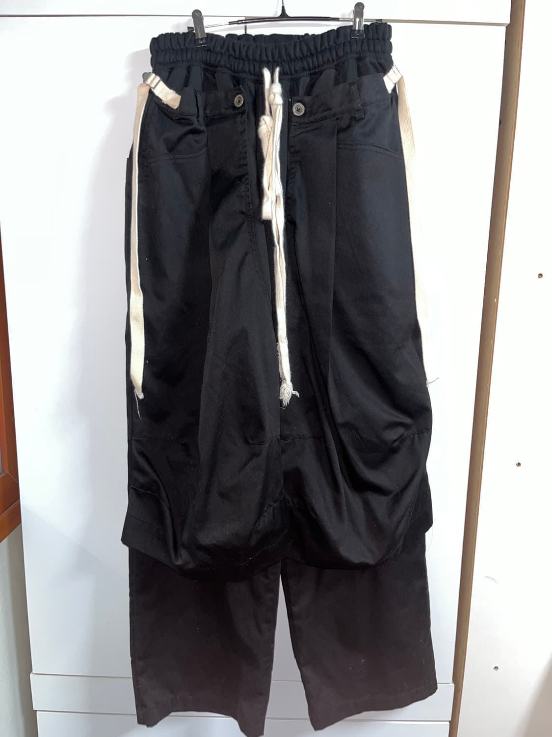 New cheap chic combine layerd pants 상품이미지2