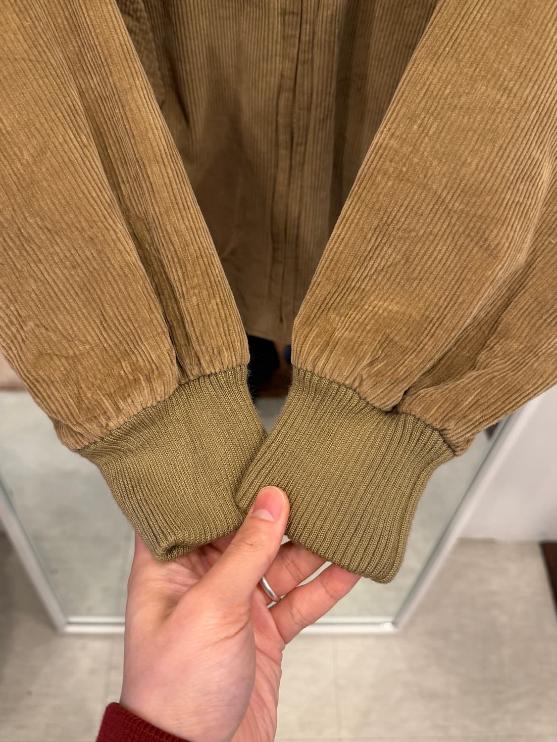 Chicago 빈티지 코듀로이 헤링턴 블루종 자켓 (made Japan) 상품이미지4