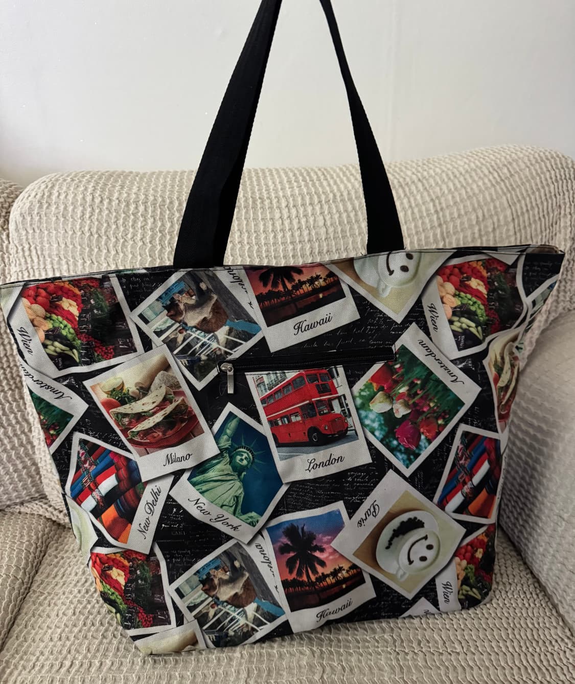 여행용 빅쇼퍼백 빅숄더백 빅에코백 상품이미지3