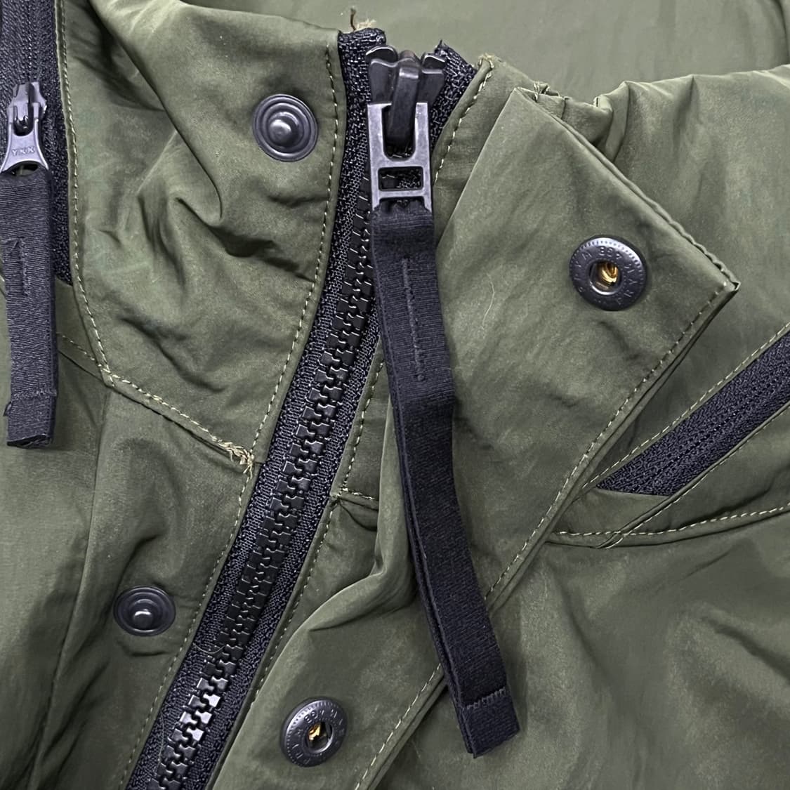 [정품/XXL] 나이키 올리브색 바람막이 자켓 b14 상품이미지7