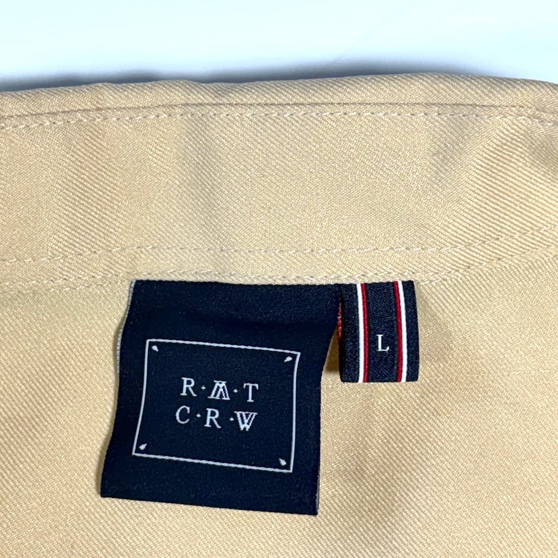 로맨틱 크라운 베이지 셔츠 L 상품이미지6