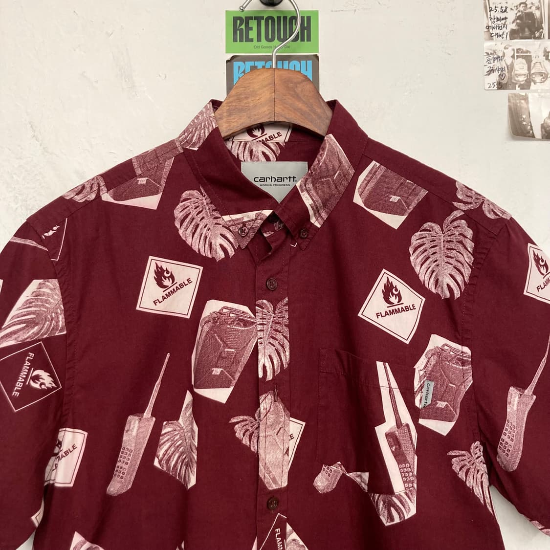 칼하트 WIP 프린티드 셔츠 상품이미지2