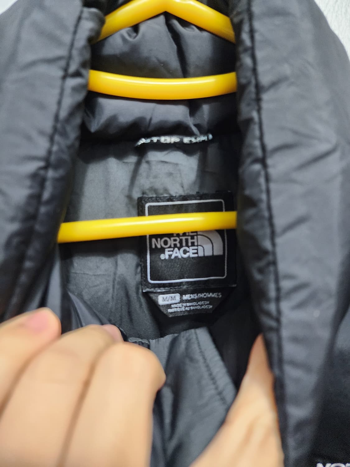 노스페이스 700 무광 그레이 눕시패딩  상품이미지5