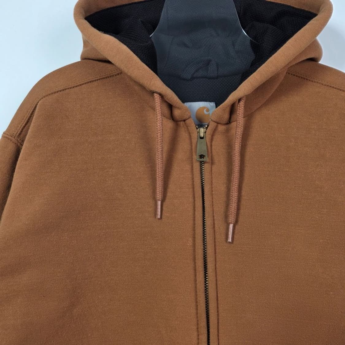 칼하트 러틀랜드 써멀 후드집업 된장 S 상품이미지5