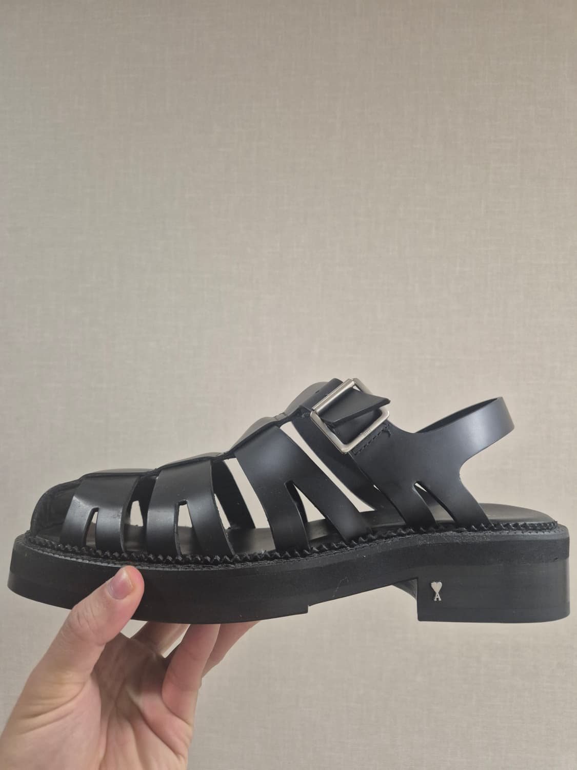 [새상품/42] AMI 아미 피셔맨 샌들 상품이미지1