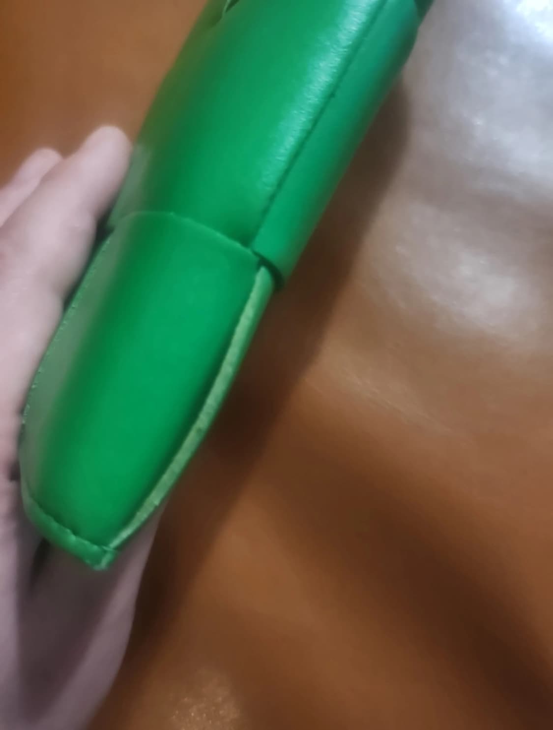 보테가베네타 맥시 장지갑 그린 상품이미지9