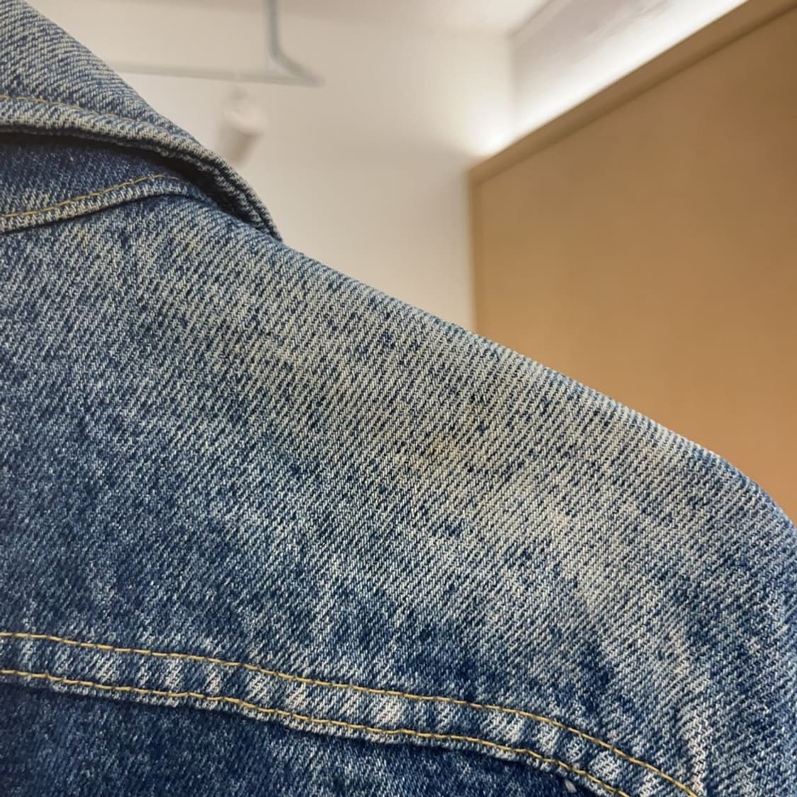 LEE 빈티지무드 데미지 워싱 데님 자켓 M C08054 상품이미지6