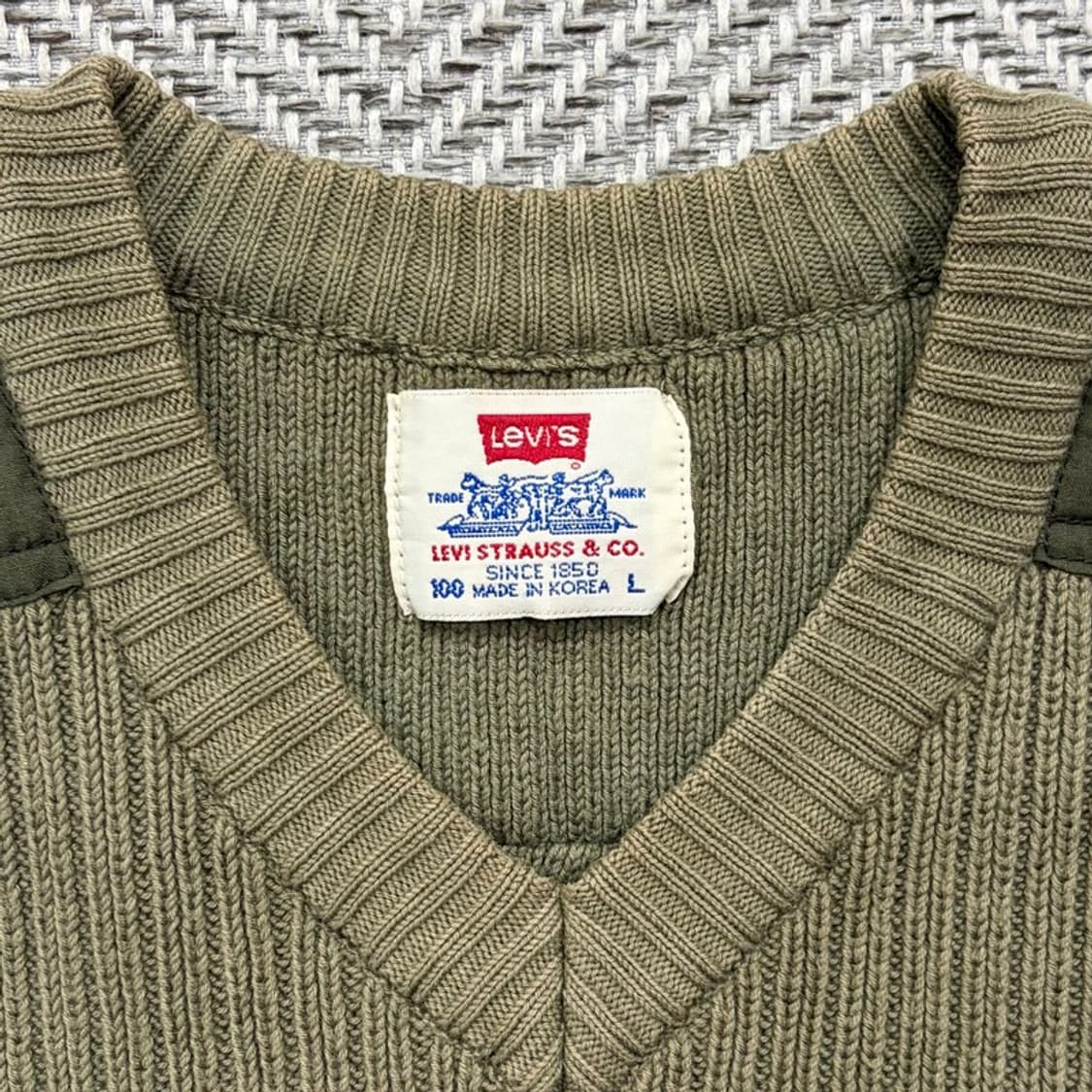 리바이스 코만도 니트 베스트 v1979 상품이미지6
