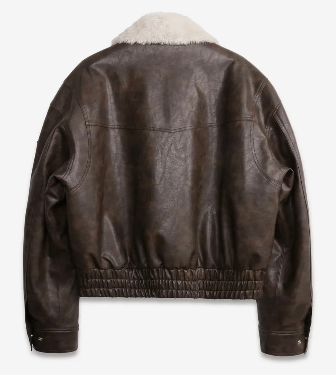 도프제이슨 시어링 카라 CWU 자켓 BROWN M사이즈 상품이미지2